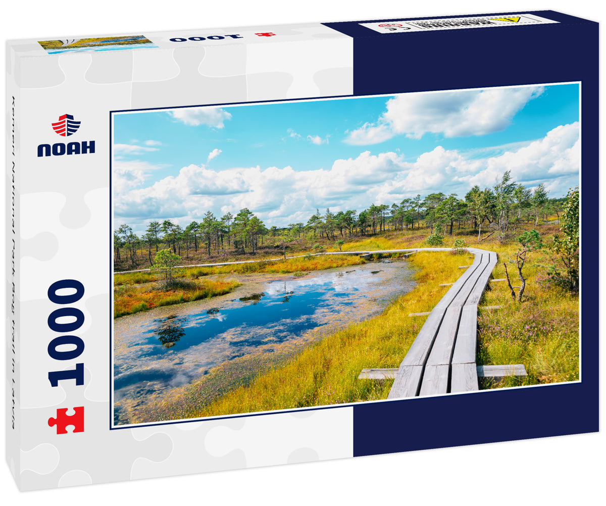 Kemeri National Park Bog trail in Latvia
