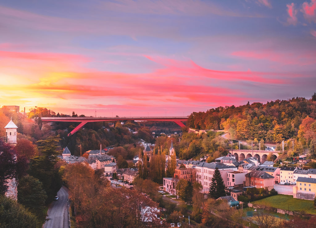The city of Luxembourg