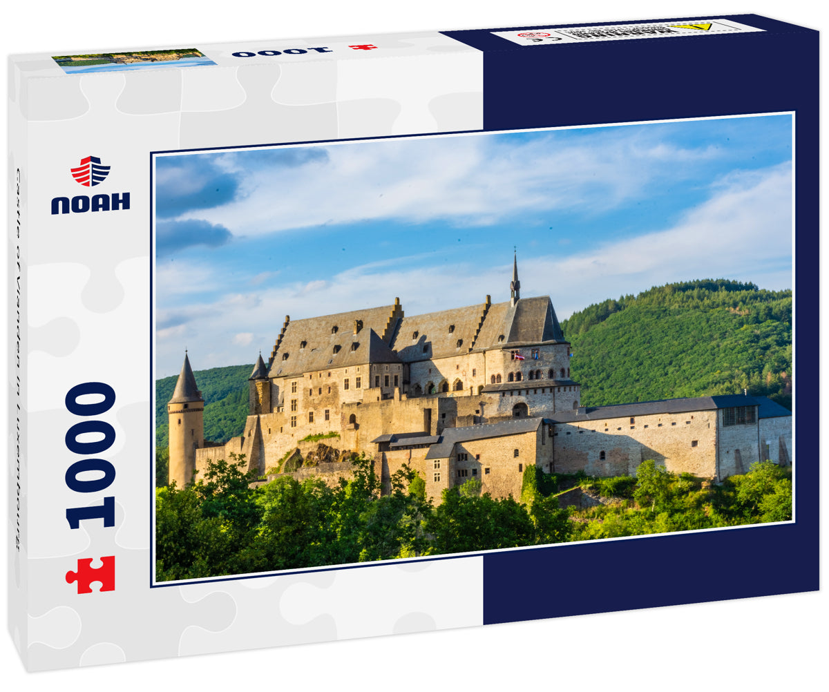 Castle of Vianden in Luxembourg