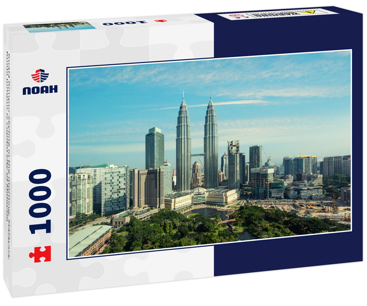 Kuala lumpur skyline in the morning, Malaysia, Kuala lumpur is capital city of Malaysia