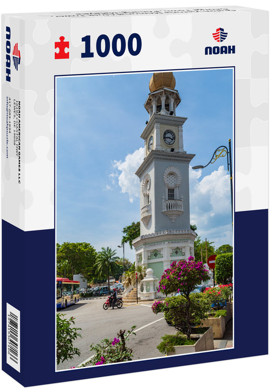 Queen Victoria Memorial Clock Tower, George Town, Penang, Malaysia