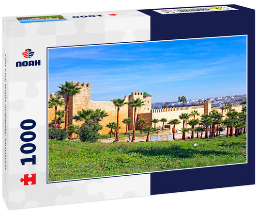 Old city walls in Rabat, Morocco