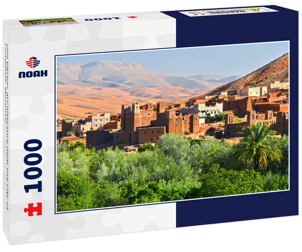 Old berber architecture near the city of Tamellalt, Morocco