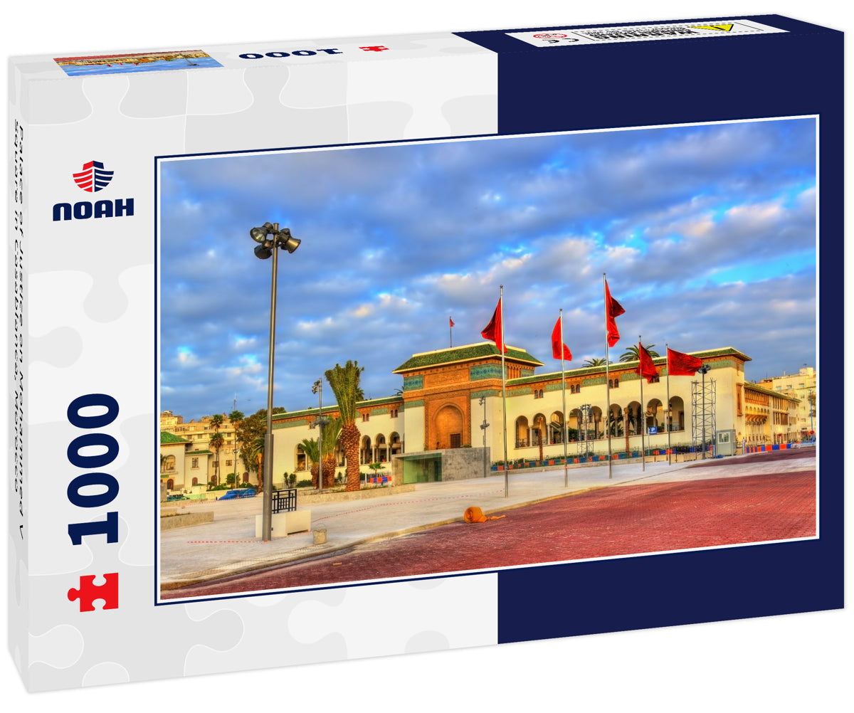 Palace of Justice on Mohammed V Square in Casablanca, Morocco