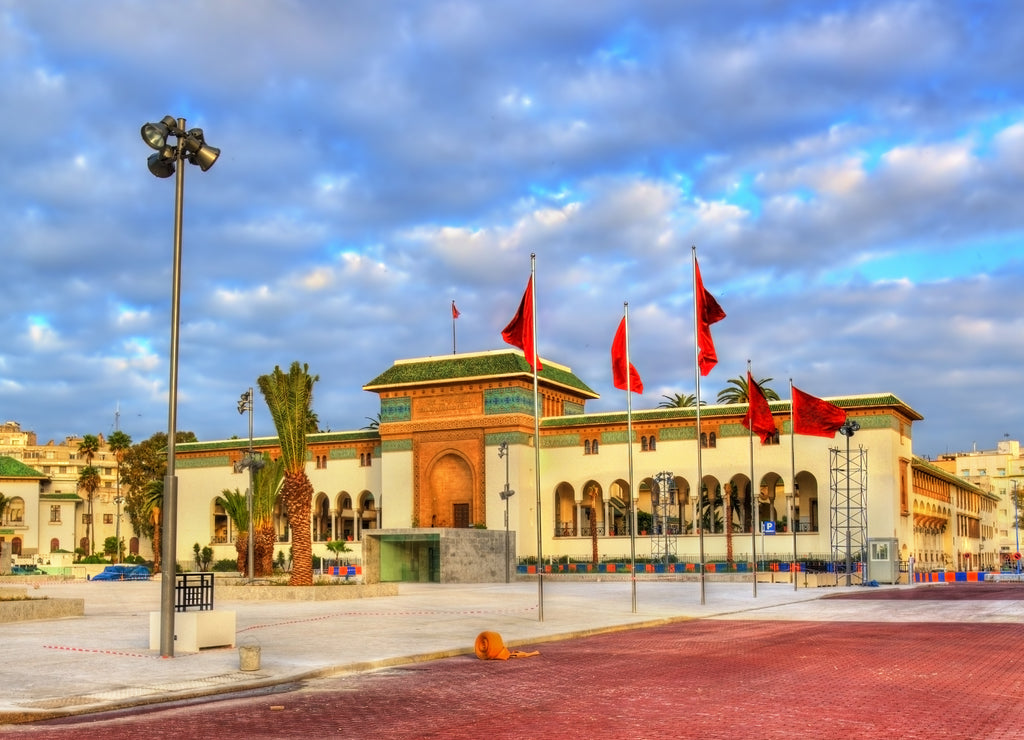Palace of Justice on Mohammed V Square in Casablanca, Morocco