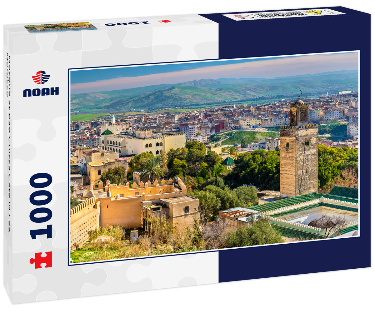 Mosque at Bab Guissa Gate in Fez, Morocco