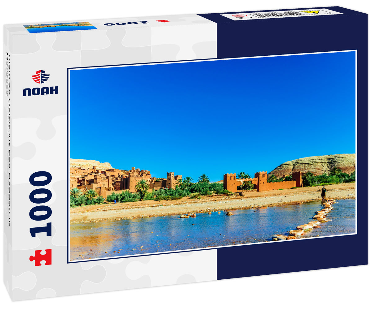 View on Oaisis Ait Ben Haddou in Morocco