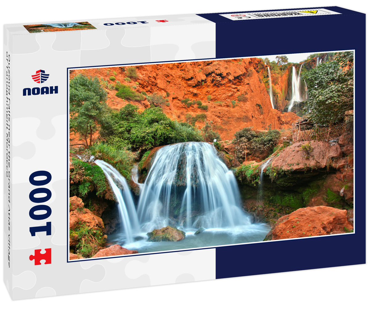 Ouzoud Falls near the Grand Atlas village of Tanaghmeilt Morocco