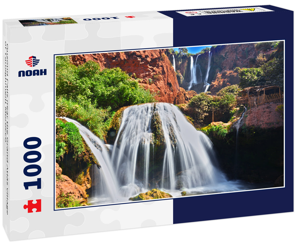 Ouzoud Falls near the Grand Atlas village of Tanaghmeilt Morocco