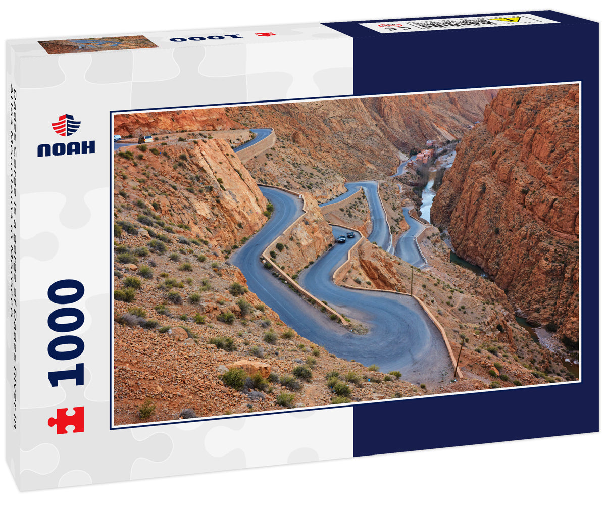 Dades Gorge is a gorge of Dades River in Atlas Mountains in Morocco