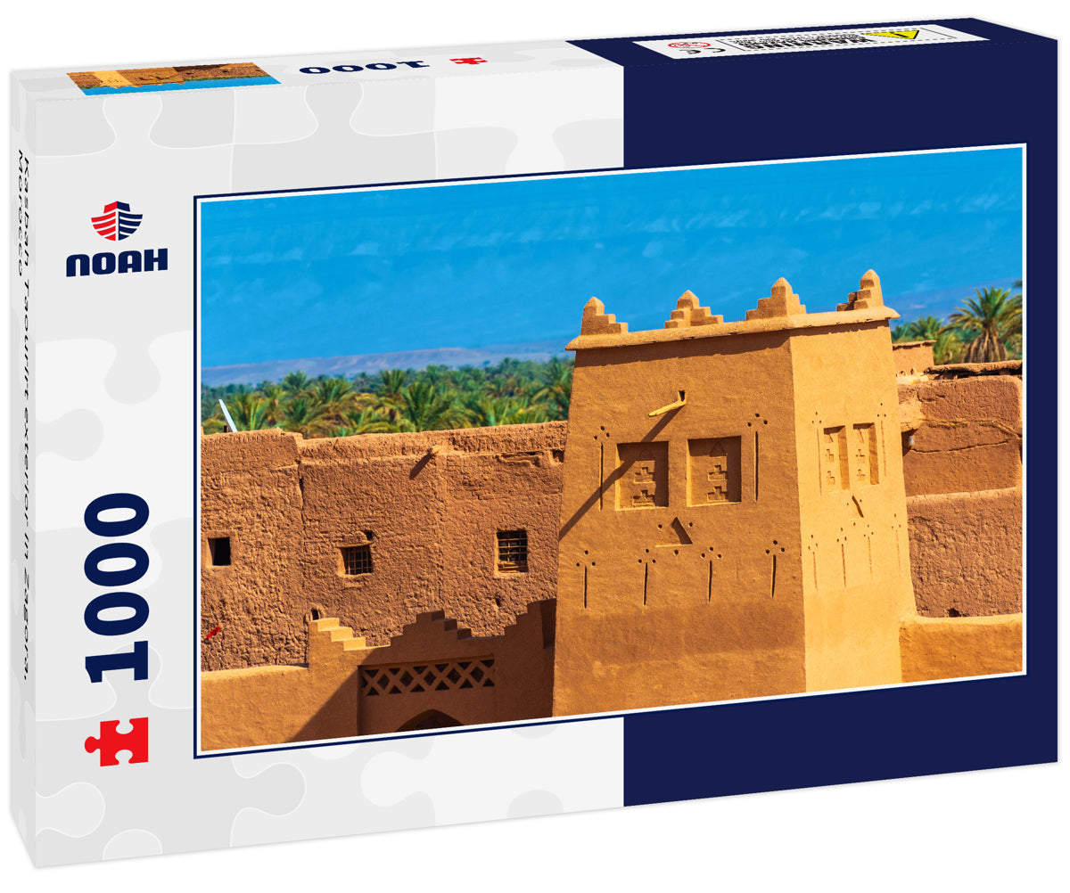 Kasbah Taourirt exterior in Zagora, Morocco