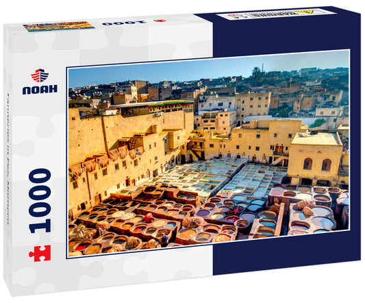 Tanneries in Fez, Morocco