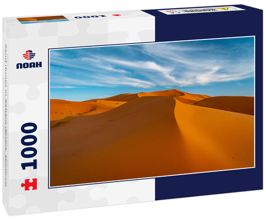 Sand dunes in Sahara desert, Morocco