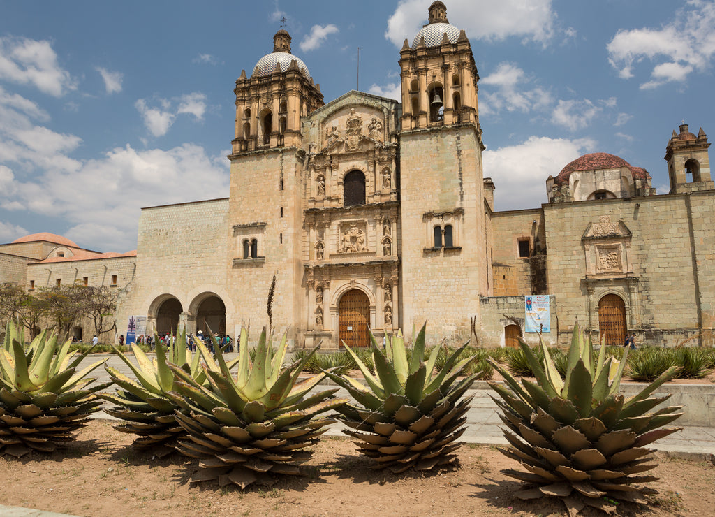 The Santo Domingo church in Oaxaca city