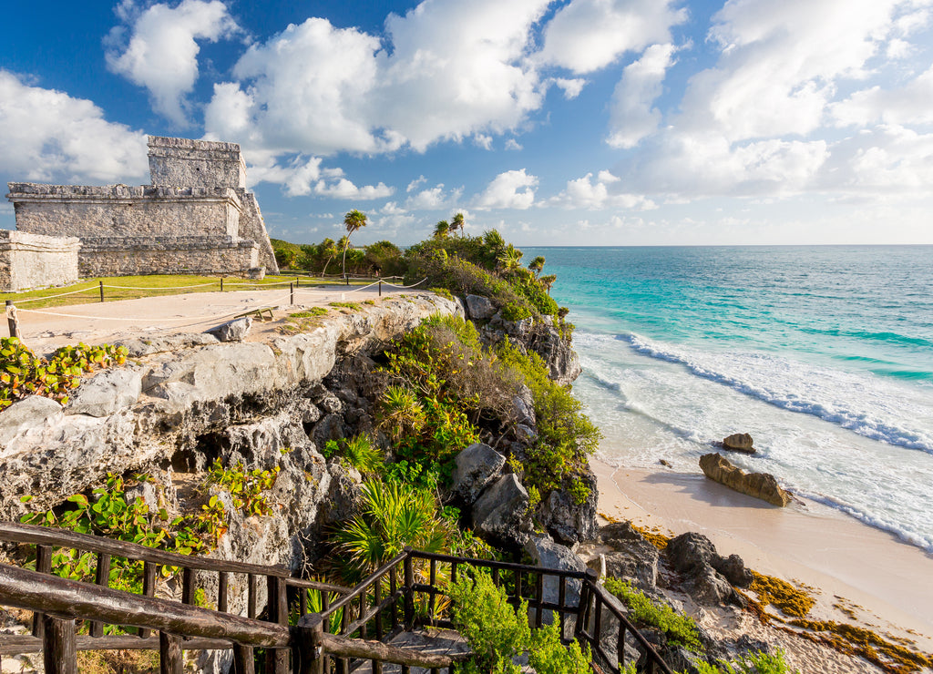 Tulum, Mexico. Wind God temple