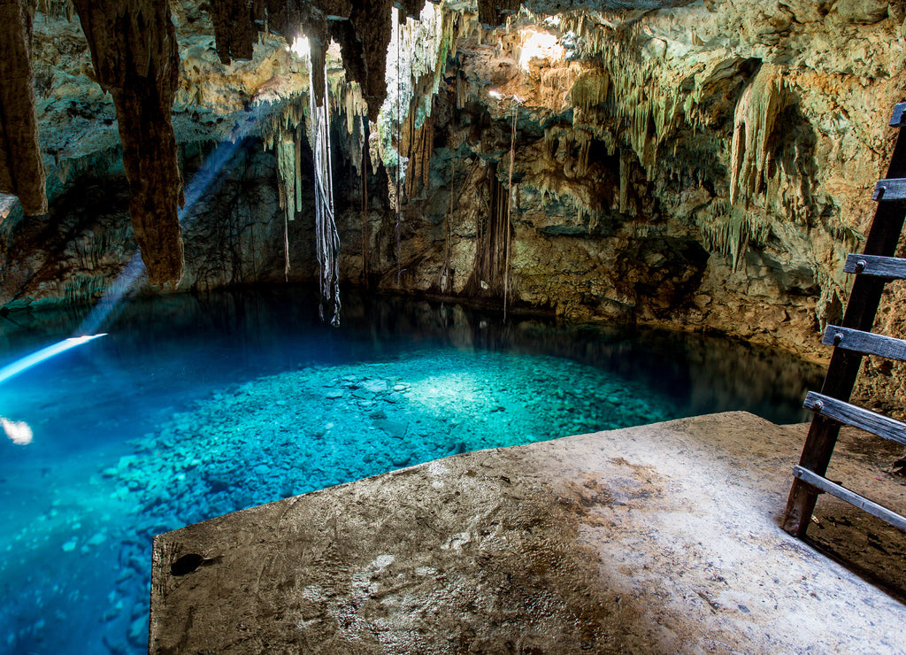 Cenotes in Cuzama, Mexico
