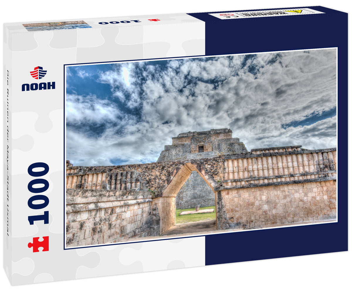Die Ruinen der Maya-Stadt Uxmal