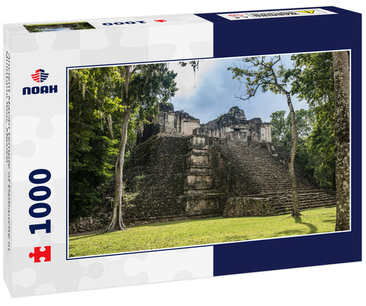 Ancient Mayan temple of Dzibanche in Quintana Roo, Mexico