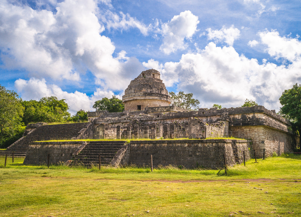 El Caracol observatory temple, Chichen Itza, Mexico