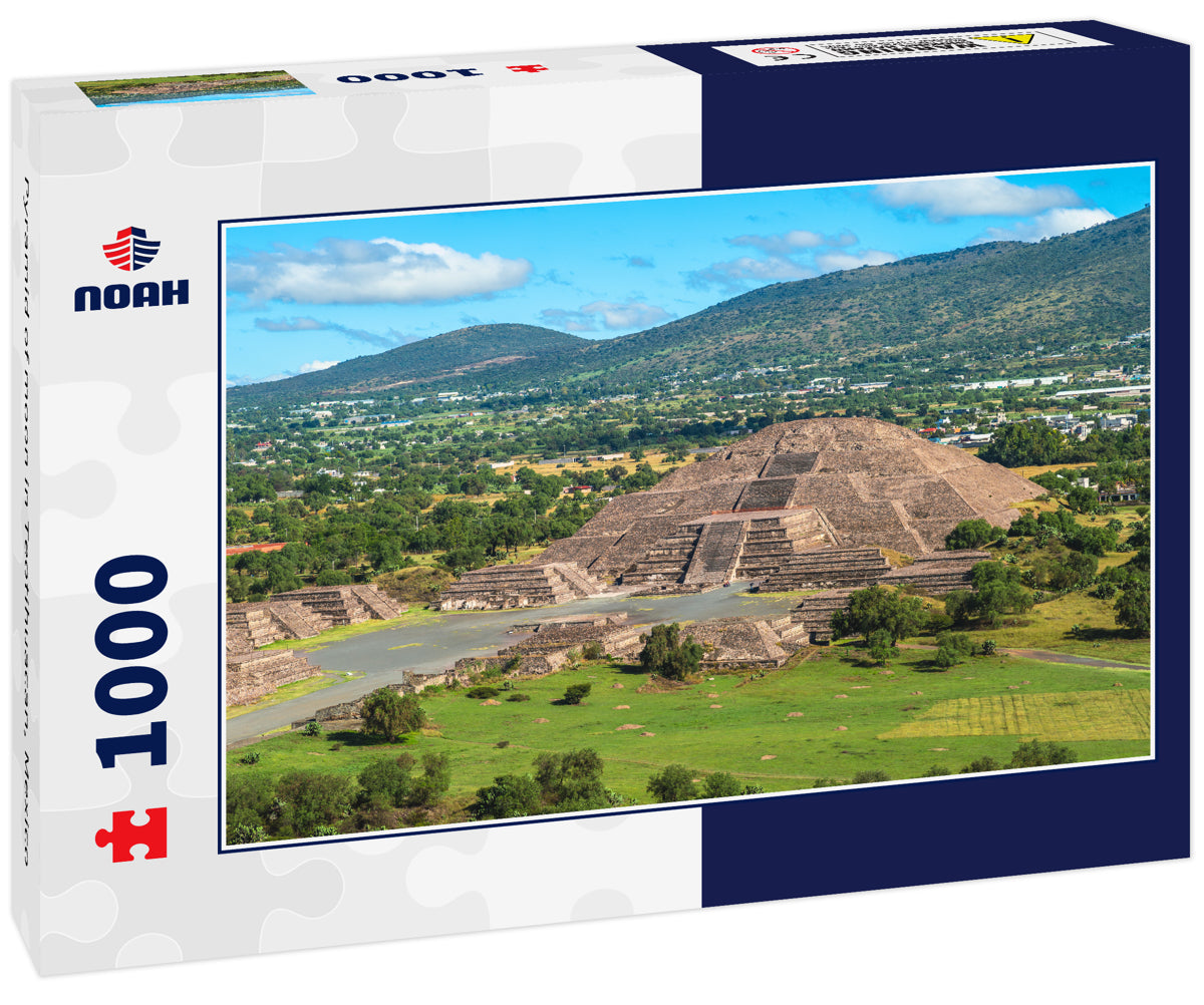 Pyramid of moon in Teotihuacan, Mexico