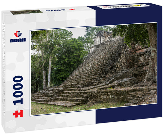 Ruins of the Mayan temple of Dzibanche in Mexico