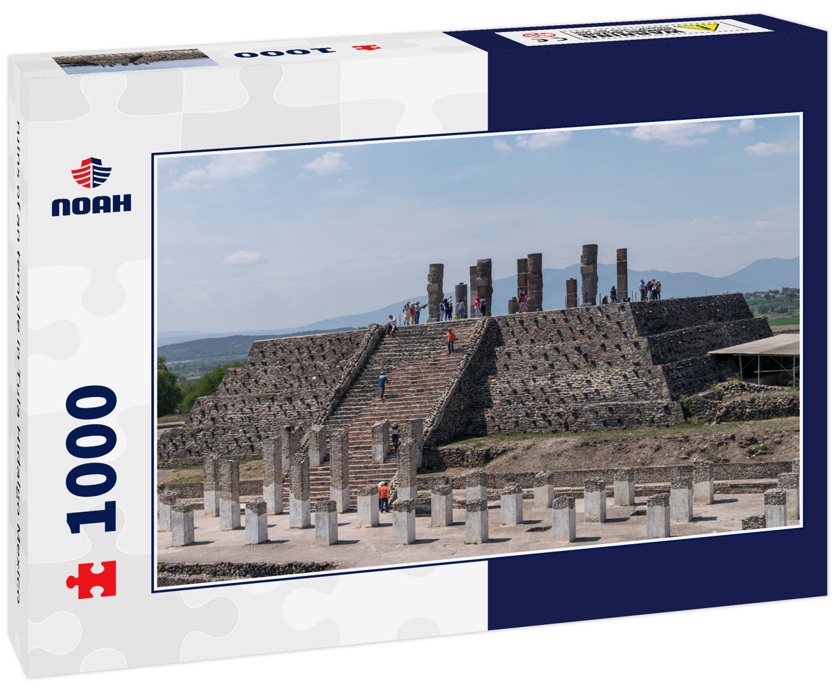 ruins of an temple in Tula Hidalgo Mexico