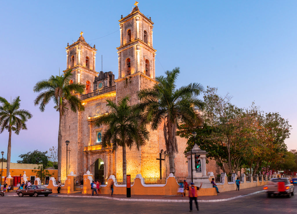 Iglesia de San Gervasio,.Valladolid, Yucatan, Mexico