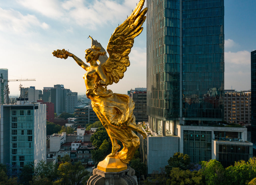 Angel de la independencia in Mexico City