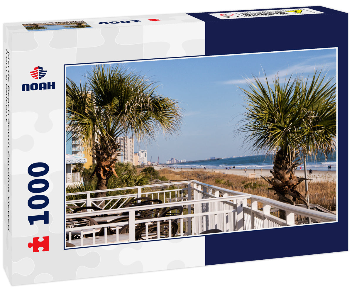 Myrtle Beach South Carolina Viewed from a Balcony