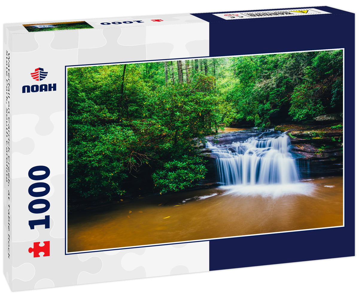 Waterfall on Carrick Creek, at Table Rock State Park, South Carolina