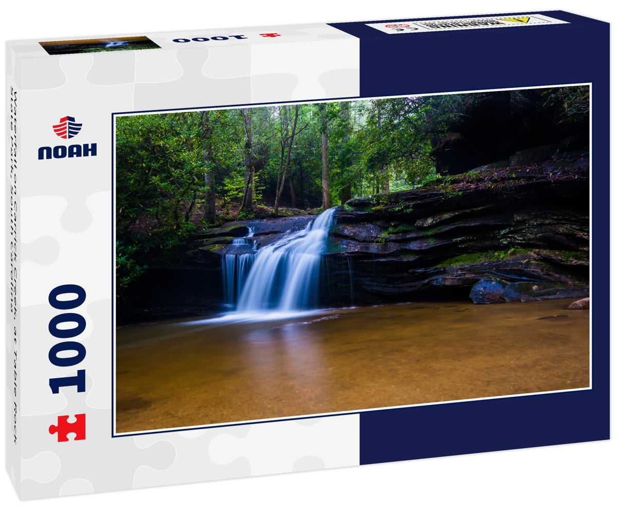 Waterfall on Carrick Creek, at Table Rock State Park, South Carolina