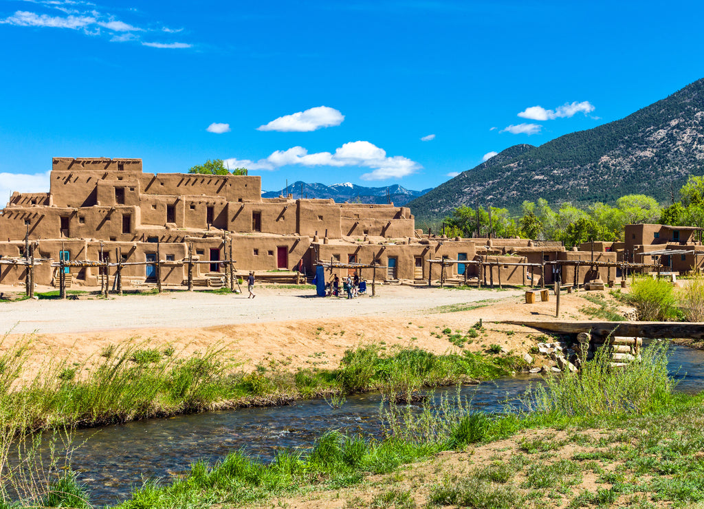 U.S.A., New Mexico, the Taos native pueblo