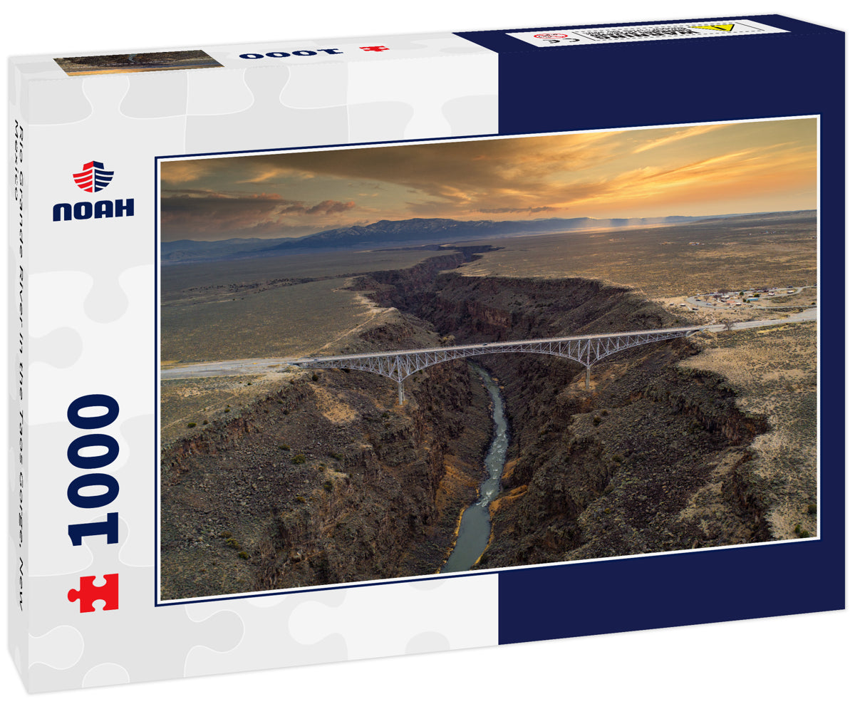 Rio Grande River in the Taos Gorge, New Mexico