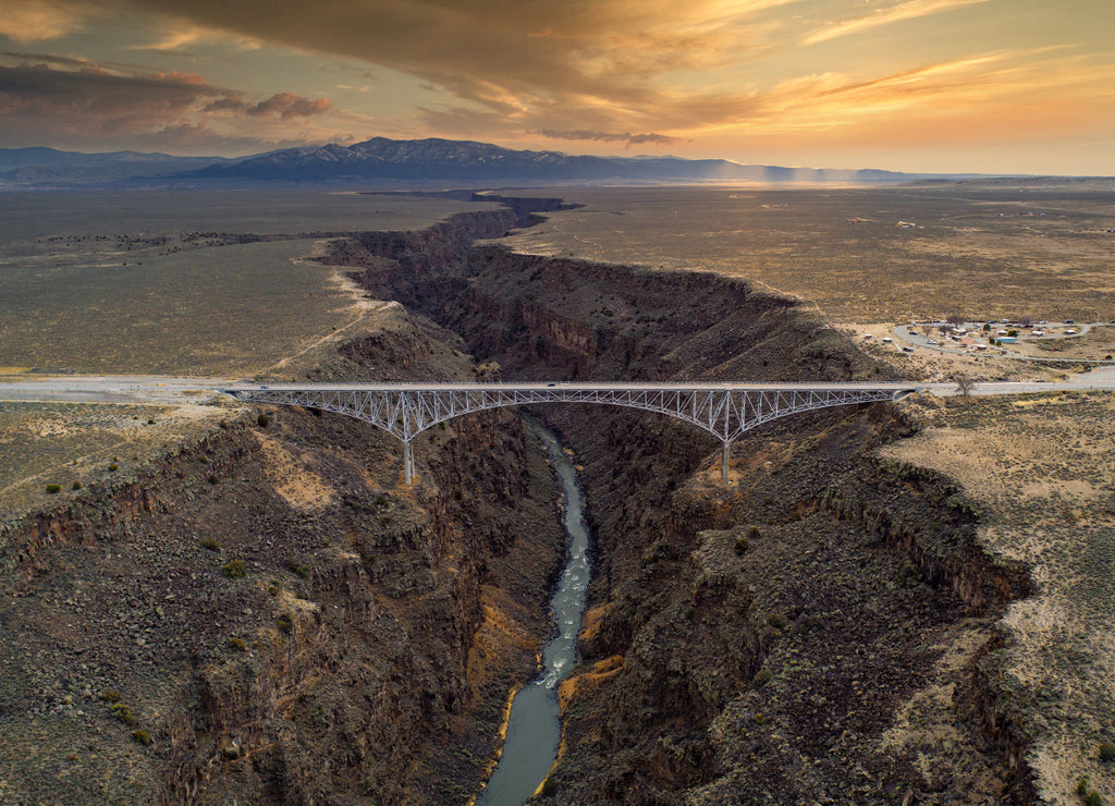 Rio Grande River in the Taos Gorge, New Mexico