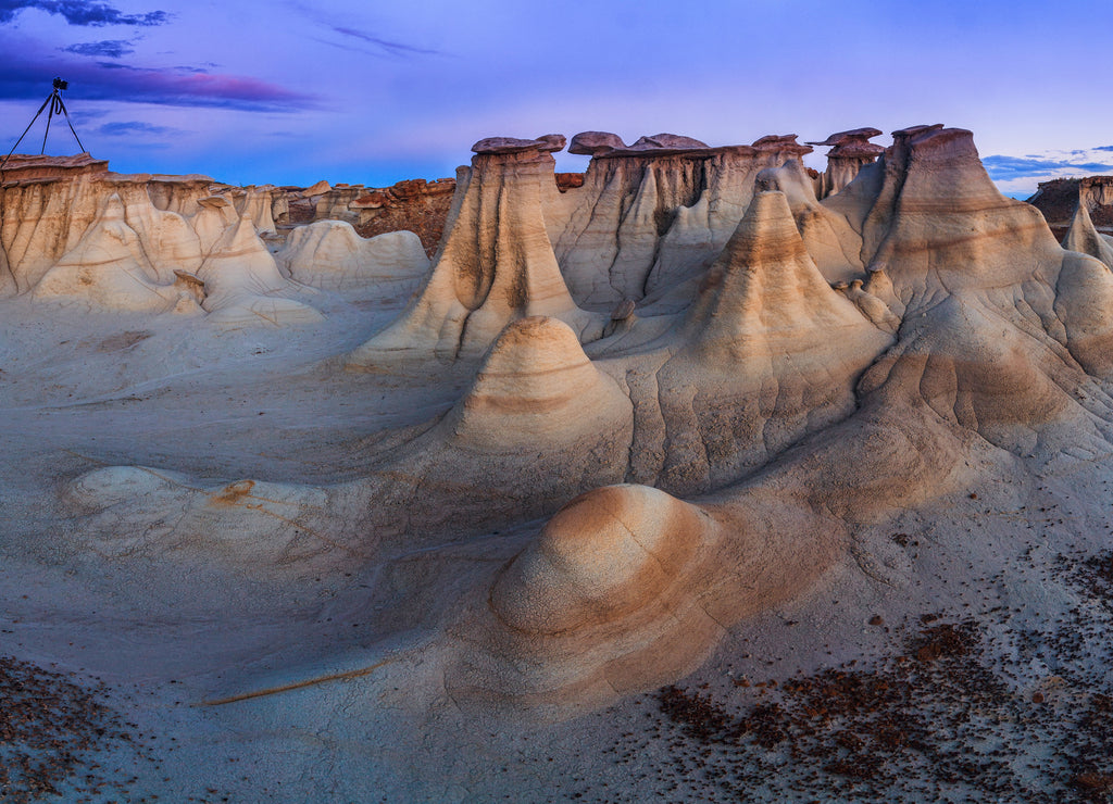 Bisti Badlands in New Mexico, USA