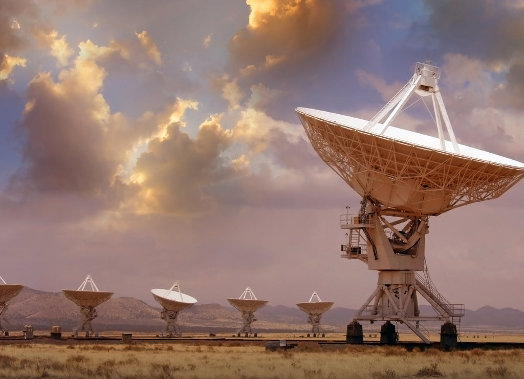 Very Large array radio telescope in New Mexico