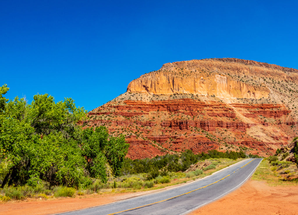 Counrty Road in Jemez, New Mexico