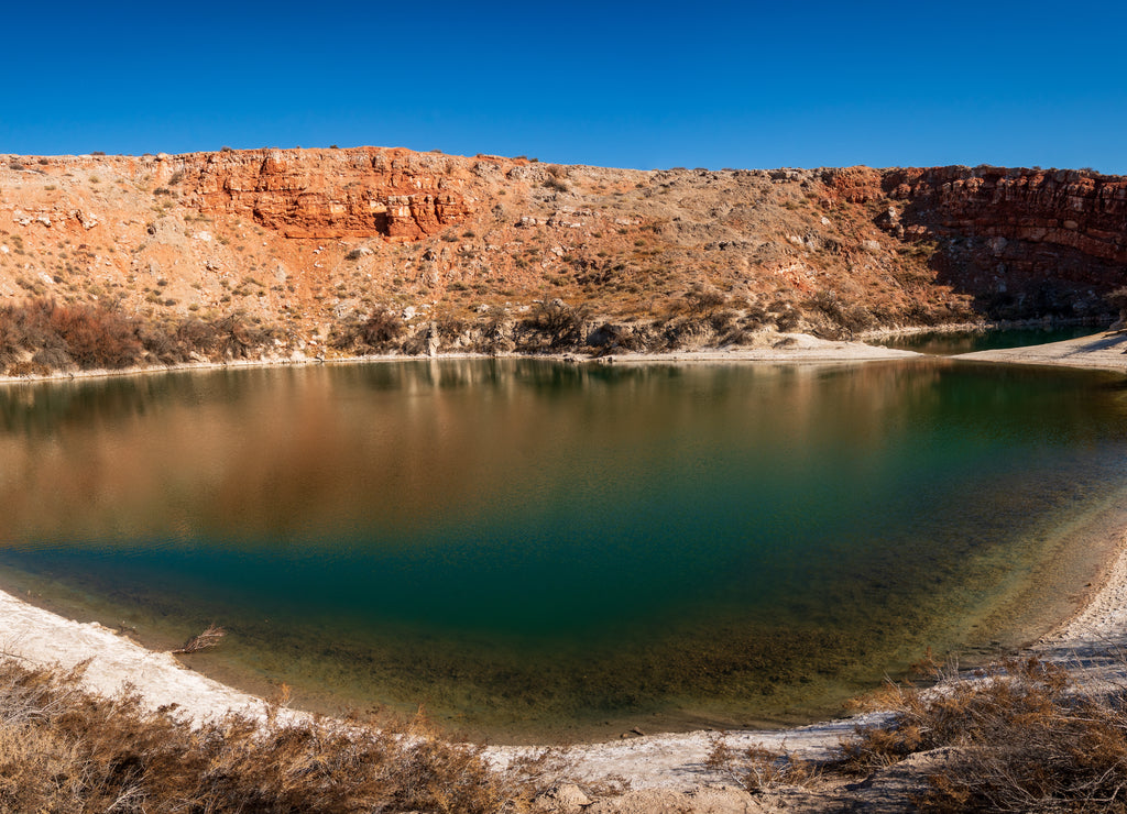 Bottomless Lakes State Park in New Mexico