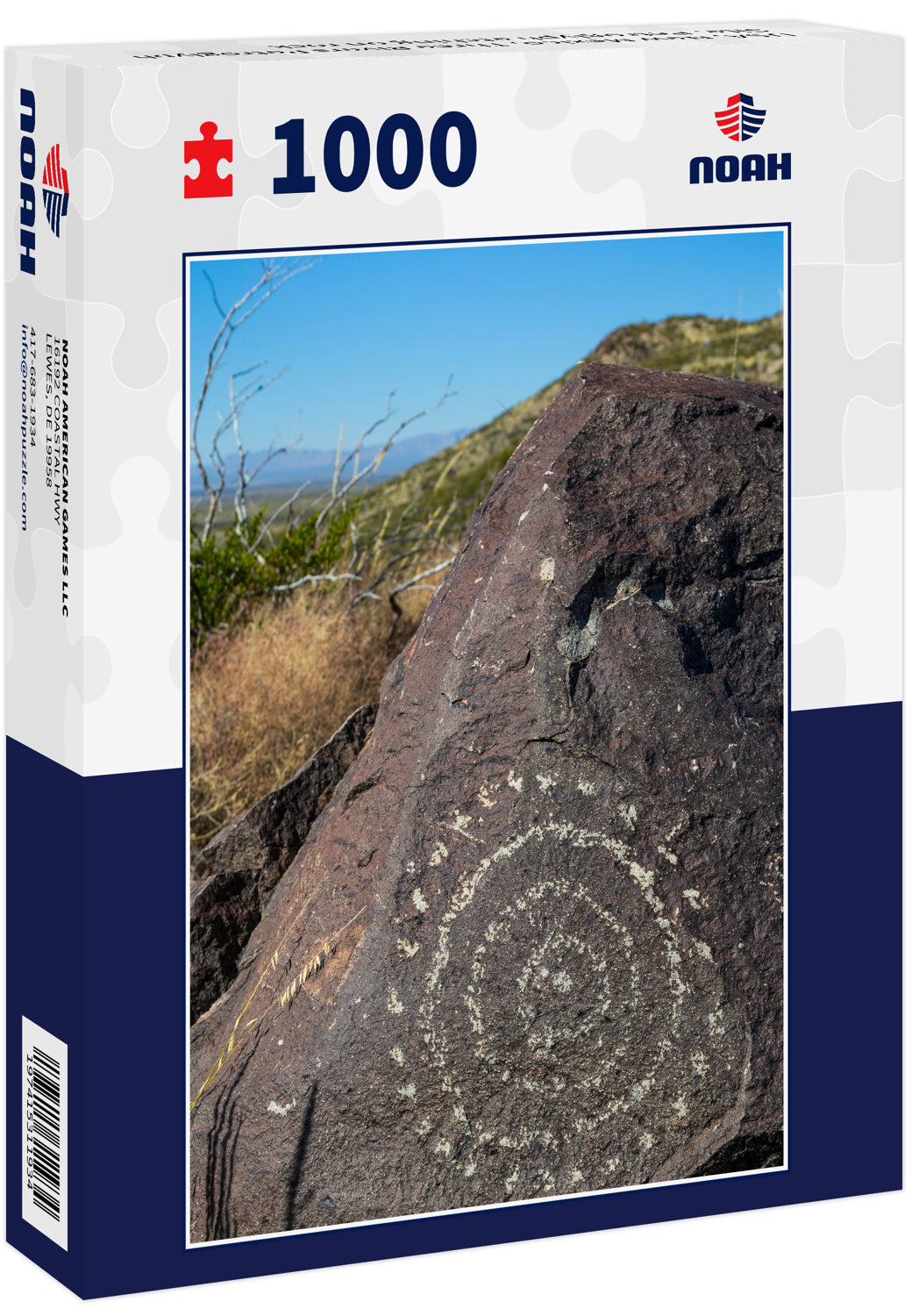 USA, New Mexico, Three Rivers Petroglyph Site. Petroglyph etching on rock