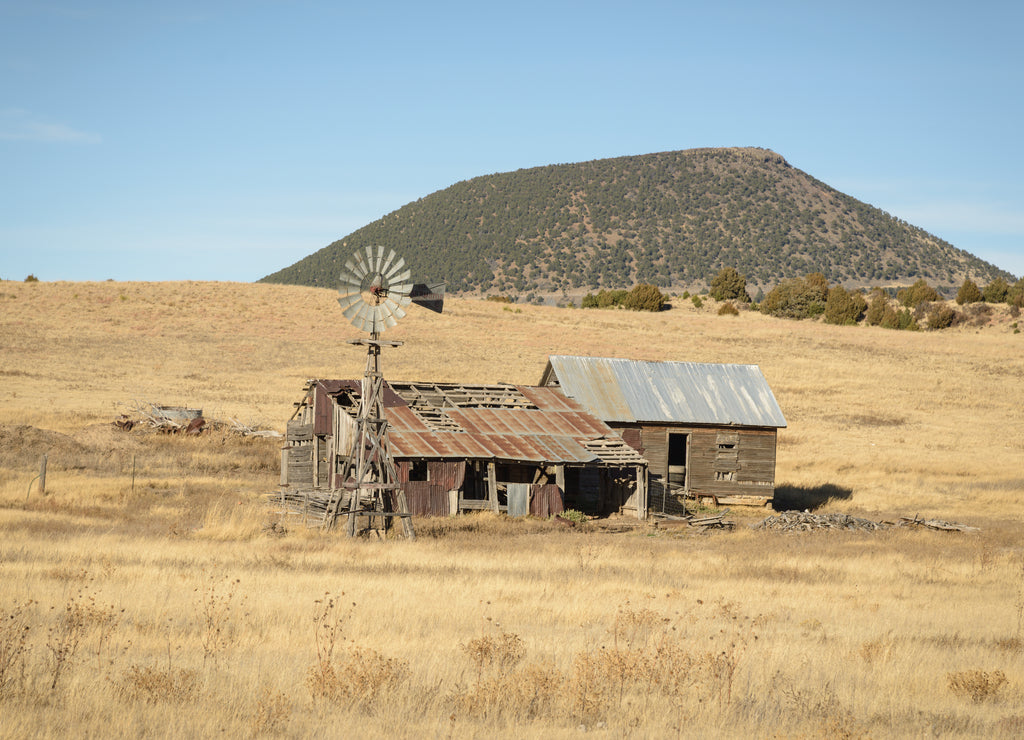 Capulin Volcano Barn, New Mexico