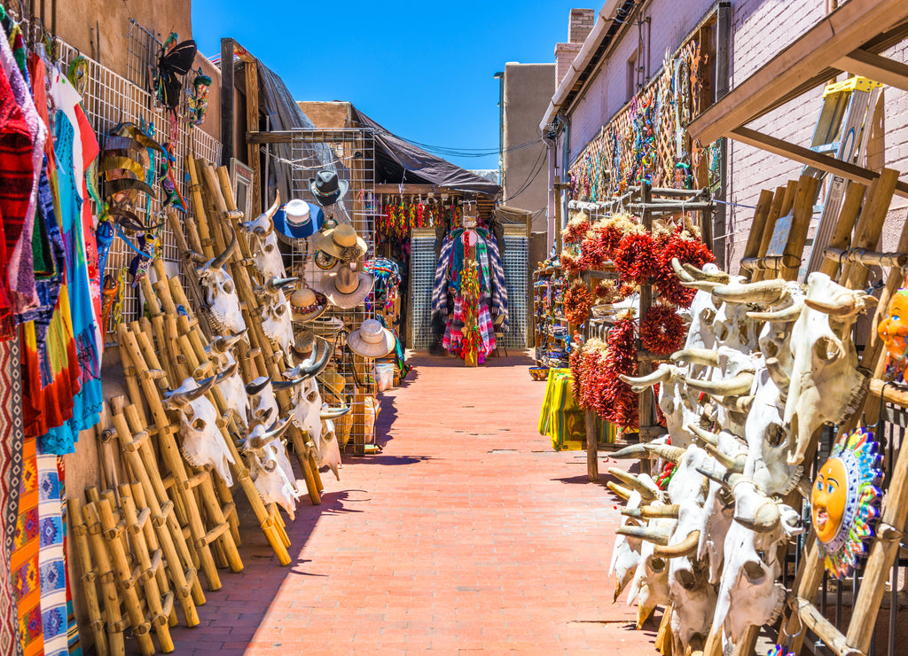 Santa Fe, New Mexico, USA Traditional Market
