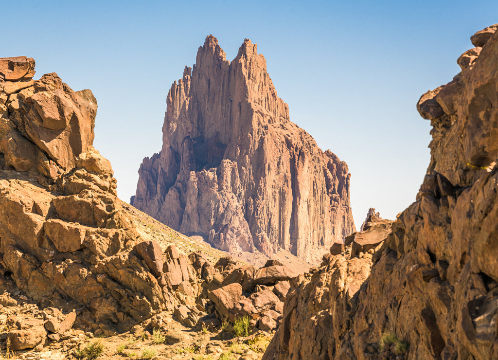 Shiprock, New Mexico, USA at Shiprock