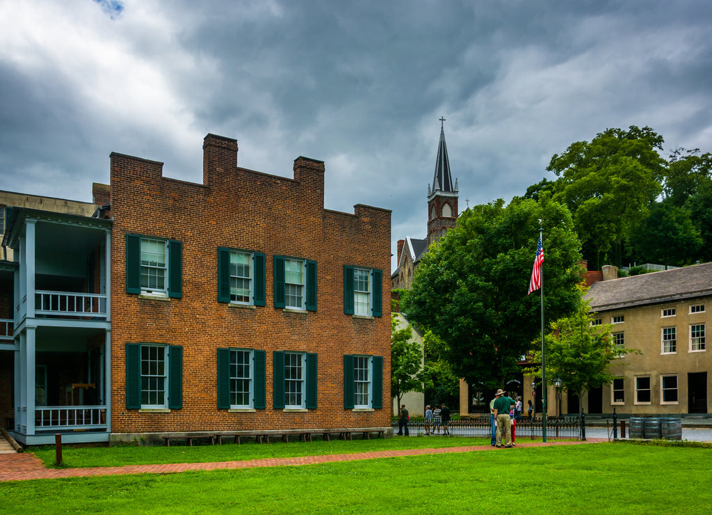 Historic buildings in Harpers Ferry, West Virginia