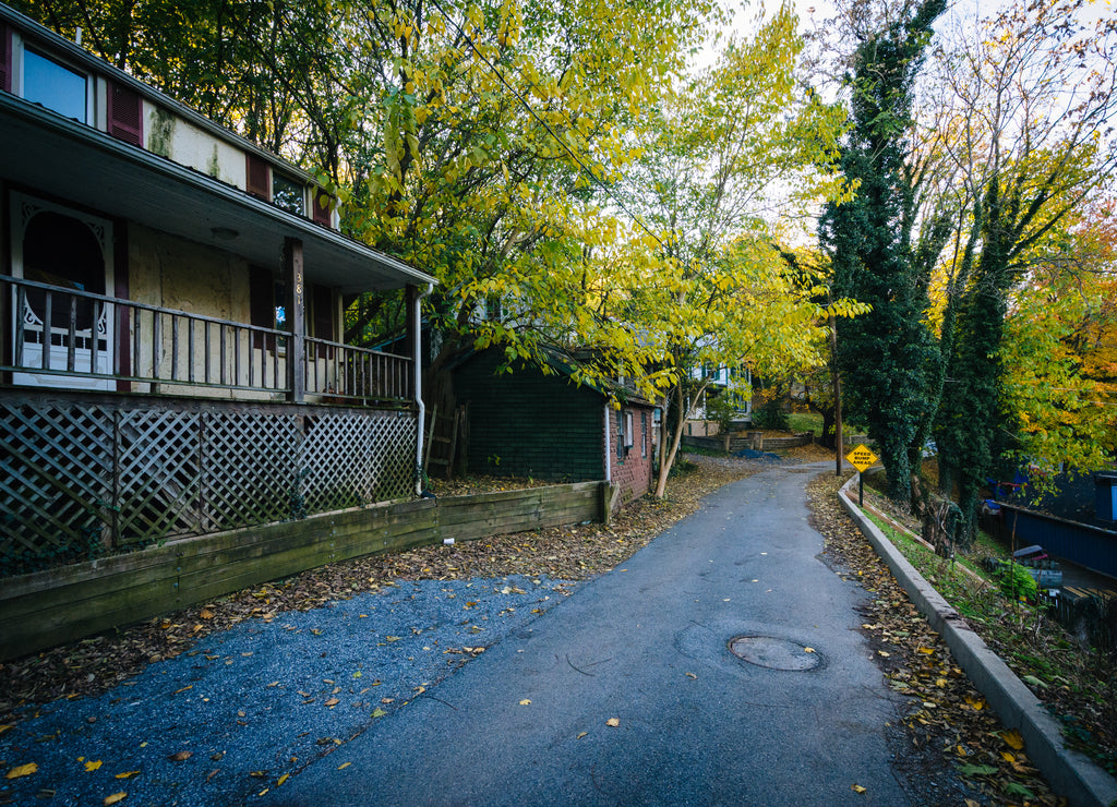 Henry Clay Street, in Harpers Ferry, West Virginia