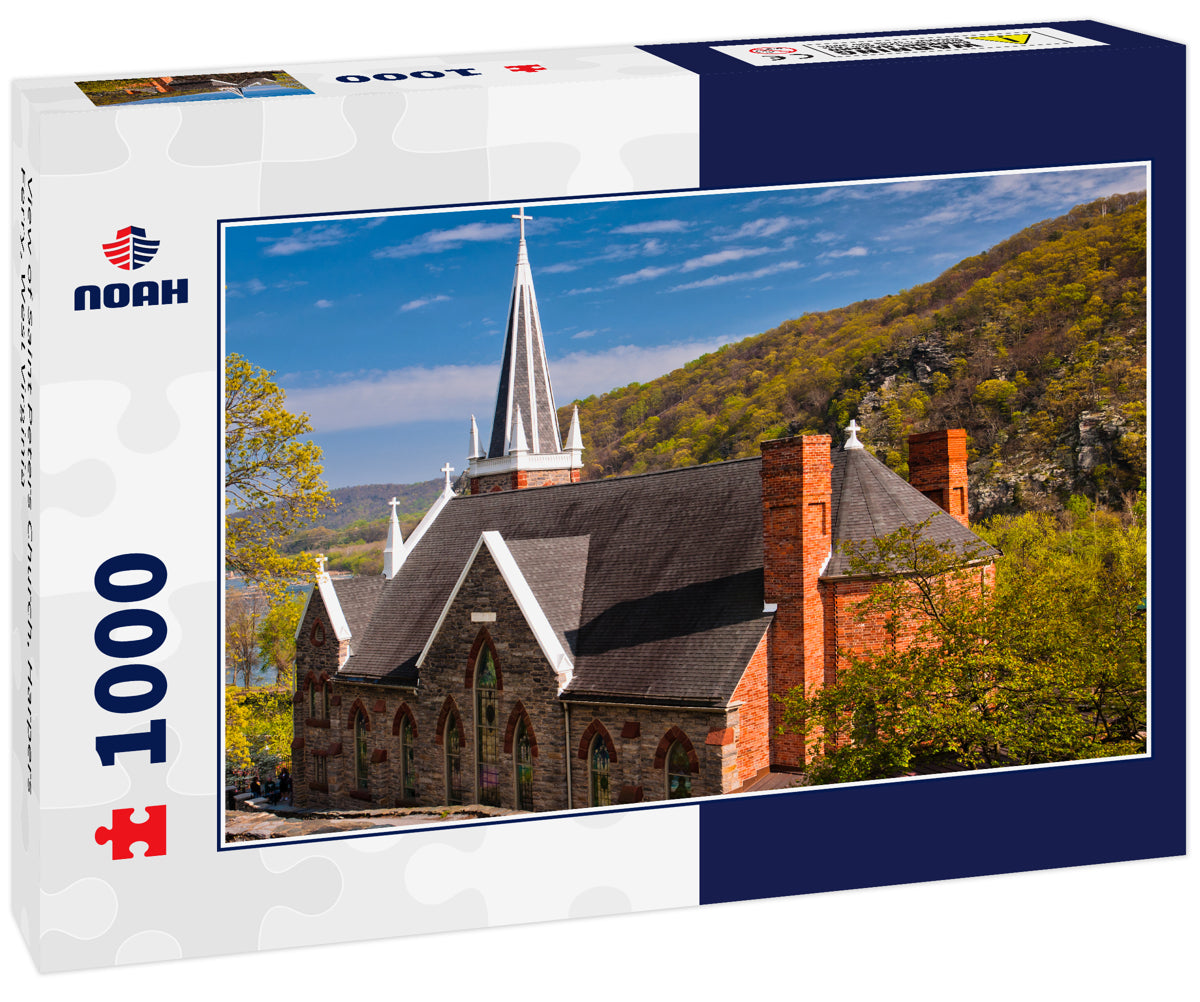 View of Saint Peters Church, Harpers Ferry, West Virginia