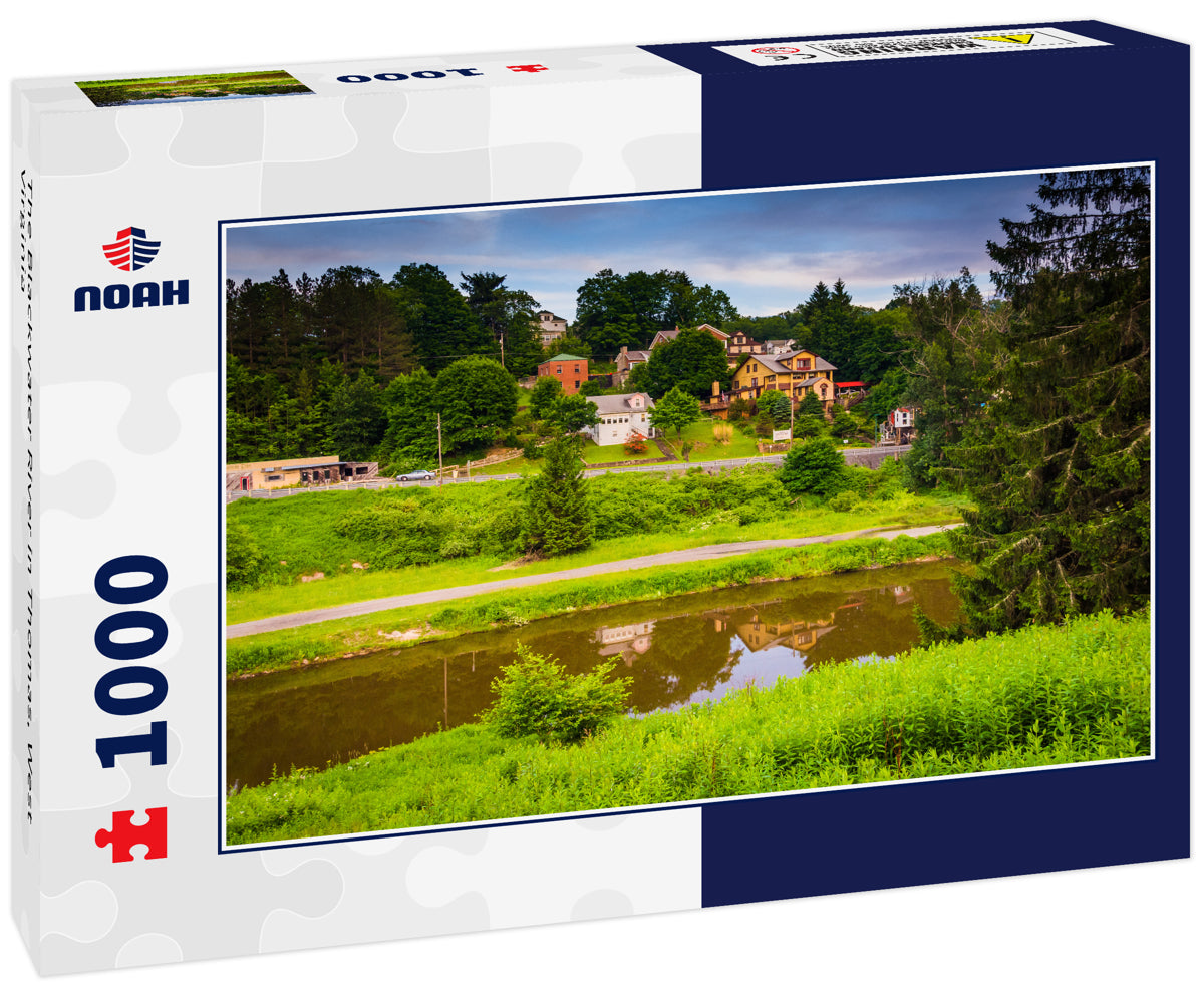 The Blackwater River in Thomas, West Virginia