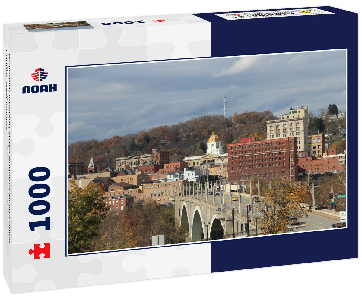 Mollohan-Jefferson Street Bridge or Million Dollar Bridge or High Level Bridge in Fairmont, Marion County, West Virginia