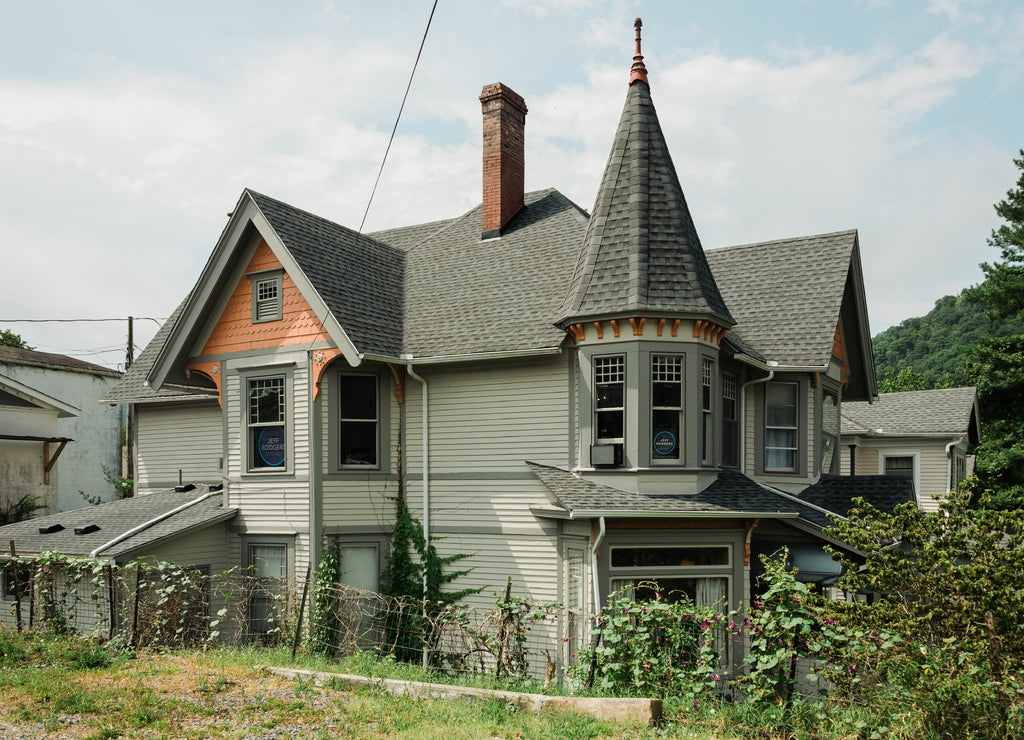 Historic house in Hinton, West Virginia