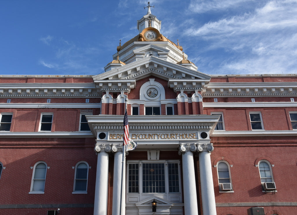 Berkeley County Courthouse in Martinsburg, West Virginia