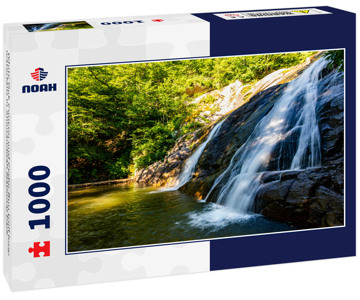 White Oak Canyon and Cedar Run trail loop waterfalls in Shenandoah National Park